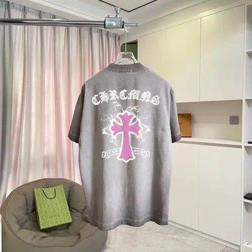 Wholesale Chrome Hearts T-Shirts Short Sleeved For Unisex #1412080 $45.00 USD, Wholesale Quality Replica Chrome Hearts T-Shirts