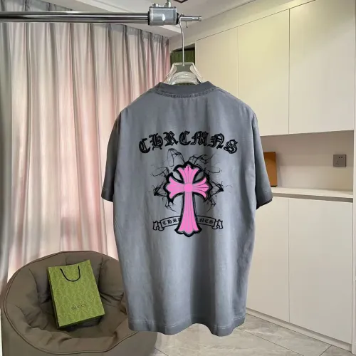 Wholesale Chrome Hearts T-Shirts Short Sleeved For Unisex #1412081 $45.00 USD, Wholesale Quality Replica Chrome Hearts T-Shirts