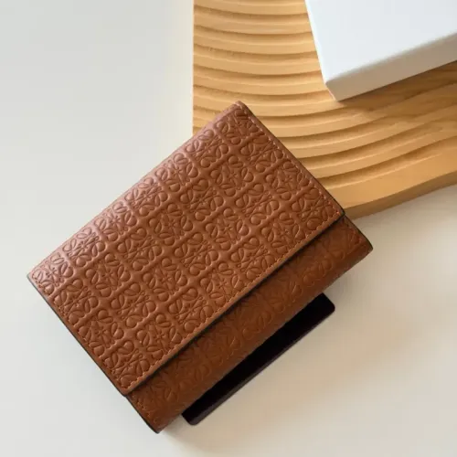 Replica LOEWE Wallet For Unisex #1412087 $56.00 USD for Wholesale