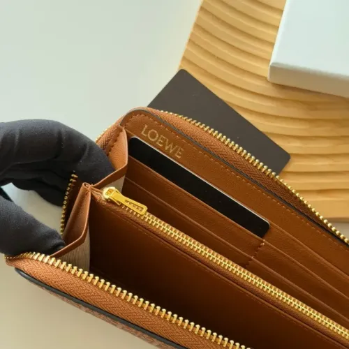 Replica LOEWE Long Wallet For Unisex #1412096 $60.00 USD for Wholesale