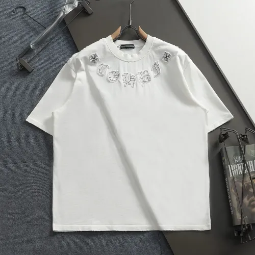 Wholesale Chrome Hearts T-Shirts Short Sleeved For Unisex #1412111 $52.00 USD, Wholesale Quality Replica Chrome Hearts T-Shirts