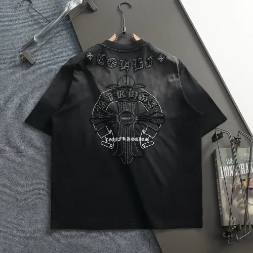 Replica Chrome Hearts T-Shirts Short Sleeved For Unisex #1412112 $52.00 USD for Wholesale