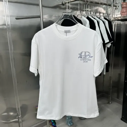 Wholesale Christian Dior T-Shirts Short Sleeved For Unisex #1412116 $42.00 USD, Wholesale Quality Replica Christian Dior T-Shirts