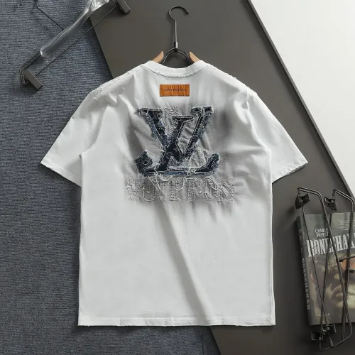 Wholesale Louis Vuitton LV T-Shirts Short Sleeved For Unisex #1412138 $52.00 USD, Wholesale Quality Replica Louis Vuitton LV T-Shirts