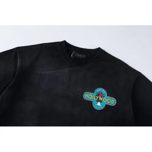 Replica Amiri T-Shirts Short Sleeved For Unisex #1412150 $42.00 USD for Wholesale