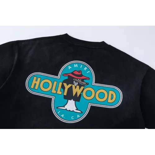 Replica Amiri T-Shirts Short Sleeved For Unisex #1412150 $42.00 USD for Wholesale