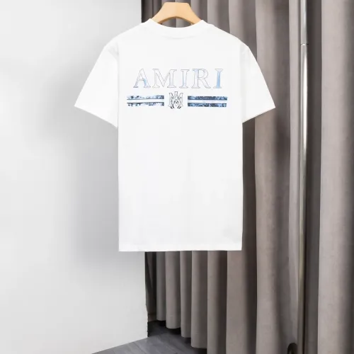 Wholesale Amiri T-Shirts Short Sleeved For Men #1412156 $36.00 USD, Wholesale Quality Replica Amiri T-Shirts