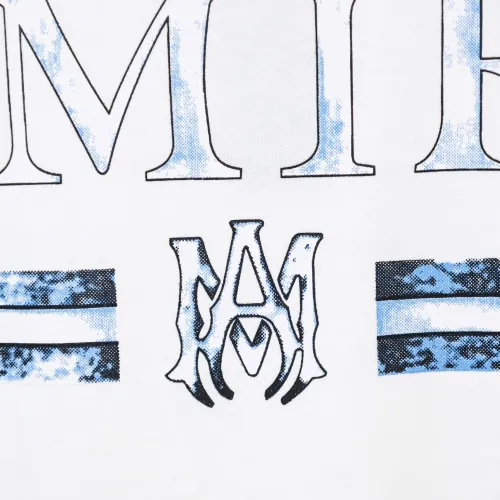 Replica Amiri T-Shirts Short Sleeved For Men #1412156 $36.00 USD for Wholesale