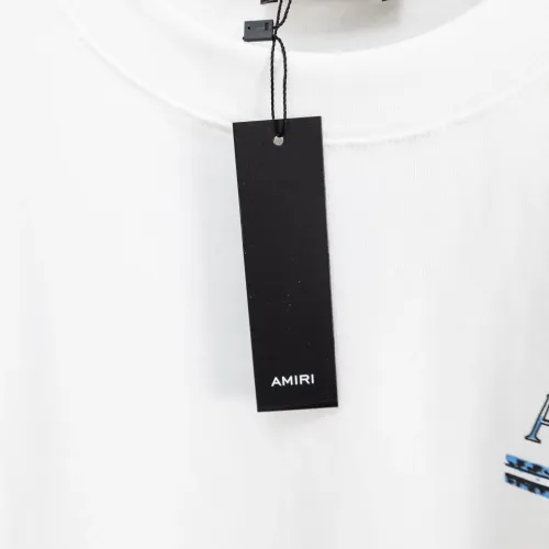 Replica Amiri T-Shirts Short Sleeved For Men #1412156 $36.00 USD for Wholesale