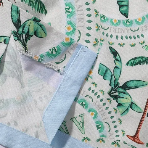 Replica Amiri Shirts Short Sleeved For Men #1412158 $36.00 USD for Wholesale