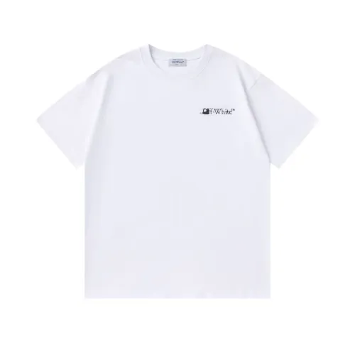 Replica Off-White T-Shirts Short Sleeved For Unisex #1412161 $32.00 USD for Wholesale