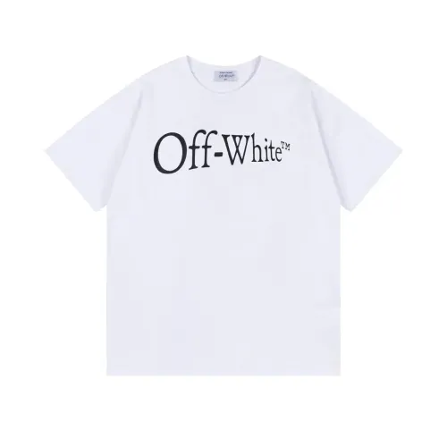 Wholesale Off-White T-Shirts Short Sleeved For Unisex #1412163 $32.00 USD, Wholesale Quality Replica Off-White T-Shirts