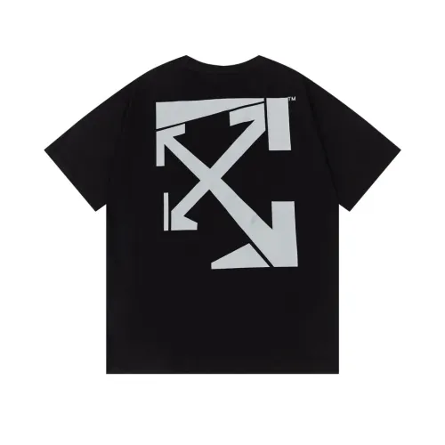 Replica Off-White T-Shirts Short Sleeved For Unisex #1412164 $32.00 USD for Wholesale
