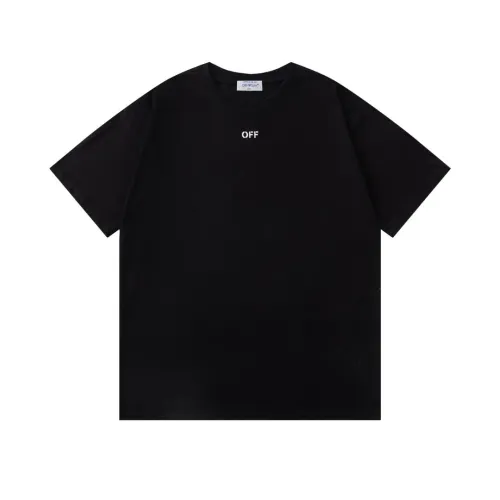 Replica Off-White T-Shirts Short Sleeved For Unisex #1412166 $32.00 USD for Wholesale