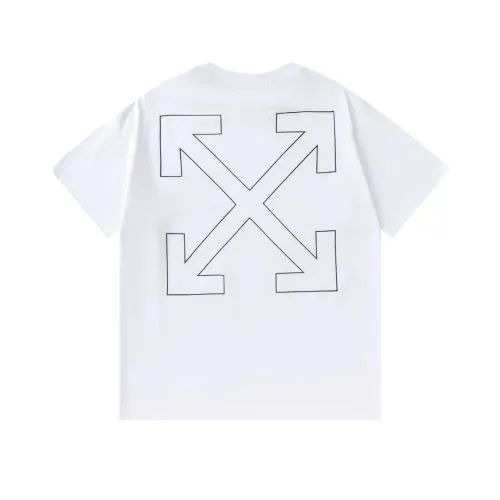 Wholesale Off-White T-Shirts Short Sleeved For Unisex #1412167 $32.00 USD, Wholesale Quality Replica Off-White T-Shirts