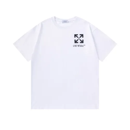 Wholesale Off-White T-Shirts Short Sleeved For Unisex #1412179 $32.00 USD, Wholesale Quality Replica Off-White T-Shirts