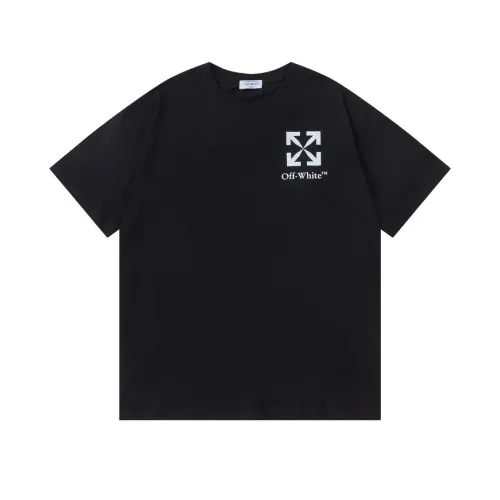 Wholesale Off-White T-Shirts Short Sleeved For Unisex #1412180 $32.00 USD, Wholesale Quality Replica Off-White T-Shirts