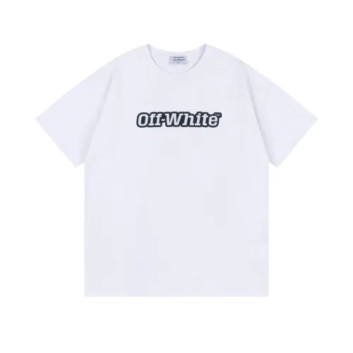 Wholesale Off-White T-Shirts Short Sleeved For Unisex #1412181 $32.00 USD, Wholesale Quality Replica Off-White T-Shirts