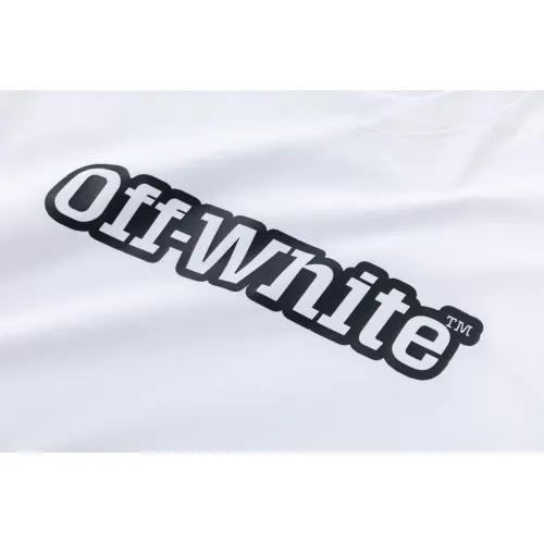 Replica Off-White T-Shirts Short Sleeved For Unisex #1412181 $32.00 USD for Wholesale