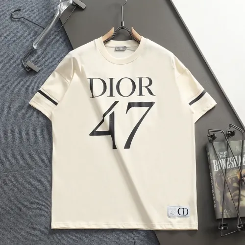 Wholesale Christian Dior T-Shirts Short Sleeved For Unisex #1412198 $40.00 USD, Wholesale Quality Replica Christian Dior T-Shirts