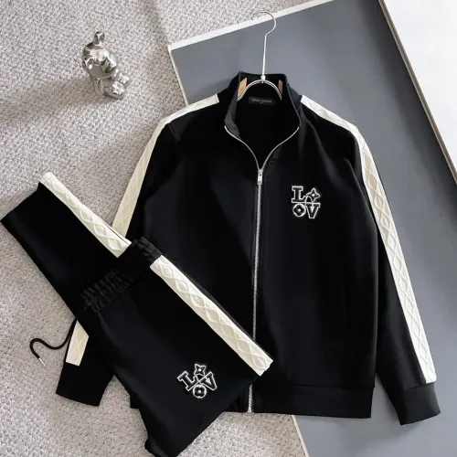 Wholesale Louis Vuitton LV Tracksuits Long Sleeved For Men #1412225 $96.00 USD, Wholesale Quality Replica Louis Vuitton LV Tracksuits