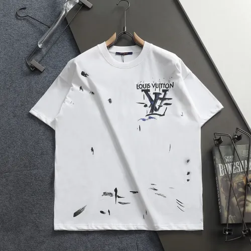 Wholesale Louis Vuitton LV T-Shirts Short Sleeved For Unisex #1412226 $40.00 USD, Wholesale Quality Replica Louis Vuitton LV T-Shirts