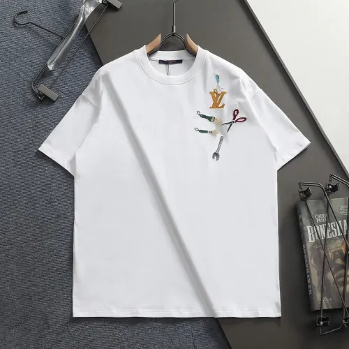 Wholesale Louis Vuitton LV T-Shirts Short Sleeved For Unisex #1412228 $40.00 USD, Wholesale Quality Replica Louis Vuitton LV T-Shirts