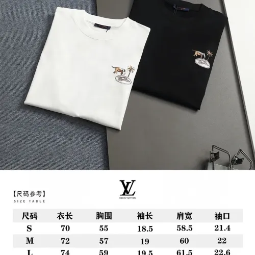 Replica Louis Vuitton LV T-Shirts Short Sleeved For Unisex #1412260 $48.00 USD for Wholesale