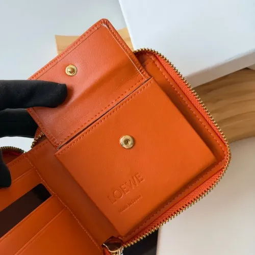 Replica LOEWE Wallet For Unisex #1412278 $56.00 USD for Wholesale