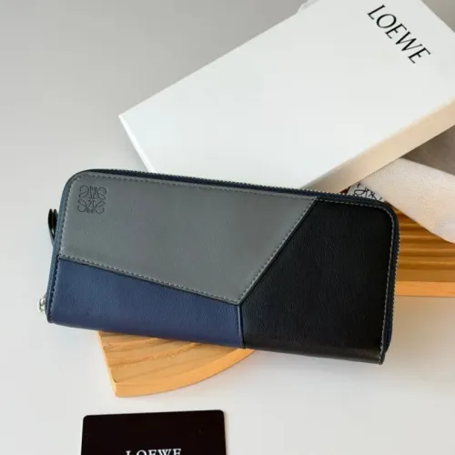 Wholesale LOEWE Long Wallet For Unisex #1412290 $64.00 USD, Wholesale Quality Replica LOEWE Wallet