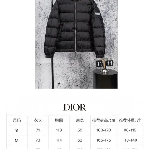 Replica Christian Dior Down Feather Coat Long Sleeved For Unisex #1412297 $112.00 USD for Wholesale