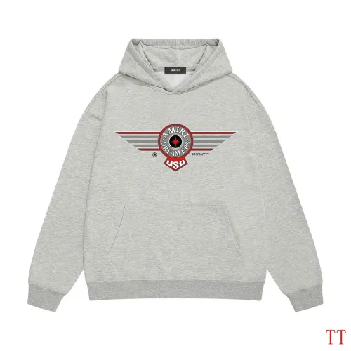 Wholesale Amiri Hoodies Long Sleeved For Unisex #1412341 $52.00 USD, Wholesale Quality Replica Amiri Hoodies