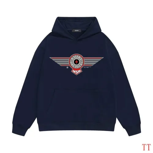 Wholesale Amiri Hoodies Long Sleeved For Unisex #1412343 $52.00 USD, Wholesale Quality Replica Amiri Hoodies