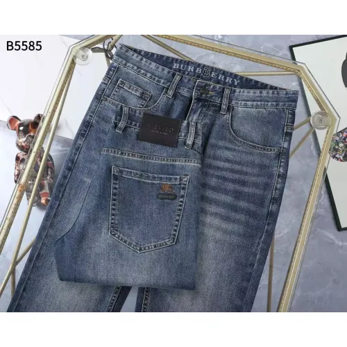Replica Burberry Jeans For Men #1412450 $45.00 USD for Wholesale