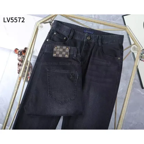 Replica Louis Vuitton LV Jeans For Men #1412452 $45.00 USD for Wholesale