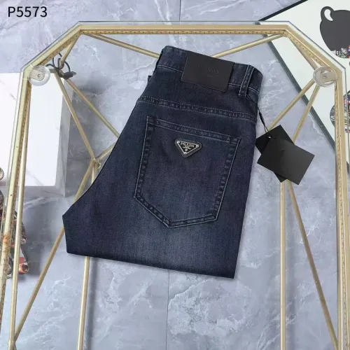 Wholesale Prada Jeans For Men #1412453 $45.00 USD, Wholesale Quality Replica Prada Jeans