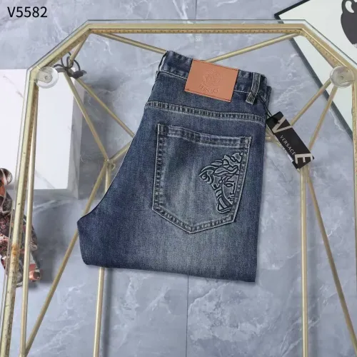 Wholesale Versace Jeans For Men #1412457 $45.00 USD, Wholesale Quality Replica Versace Jeans