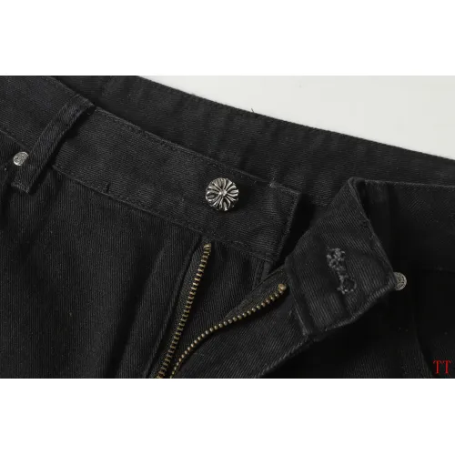 Replica Chrome Hearts Jeans For Men #1412472 $60.00 USD for Wholesale