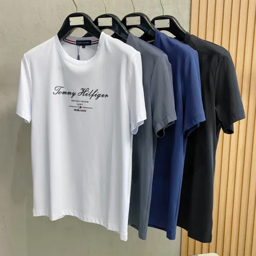 Replica Tommy Hilfiger TH T-Shirts Short Sleeved For Men #1412497 $76.00 USD for Wholesale