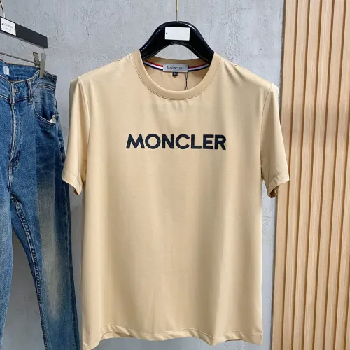 Wholesale Moncler T-Shirts Short Sleeved For Men #1412504 $76.00 USD, Wholesale Quality Replica Moncler T-Shirts