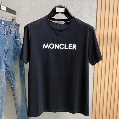 Wholesale Moncler T-Shirts Short Sleeved For Men #1412507 $76.00 USD, Wholesale Quality Replica Moncler T-Shirts