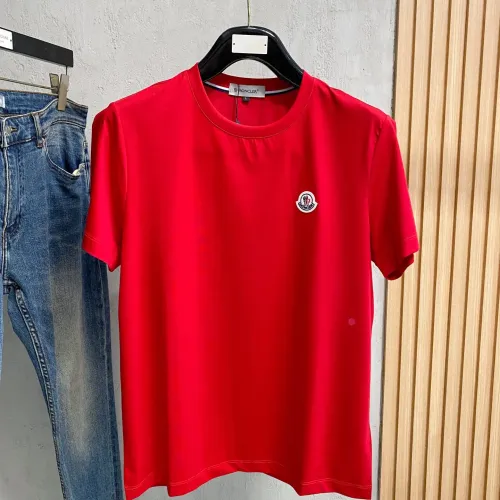 Wholesale Moncler T-Shirts Short Sleeved For Men #1412518 $76.00 USD, Wholesale Quality Replica Moncler T-Shirts