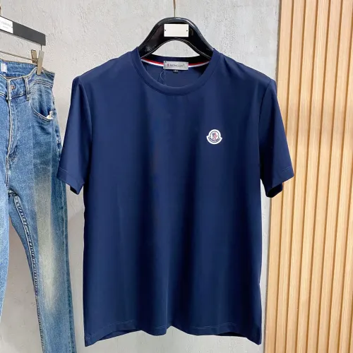 Wholesale Moncler T-Shirts Short Sleeved For Men #1412519 $76.00 USD, Wholesale Quality Replica Moncler T-Shirts