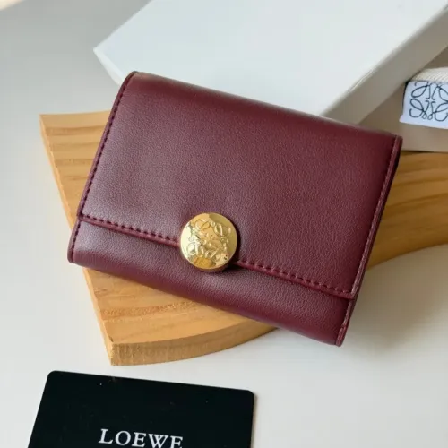 Wholesale LOEWE Wallet For Women #1412550 $56.00 USD, Wholesale Quality Replica LOEWE Wallet