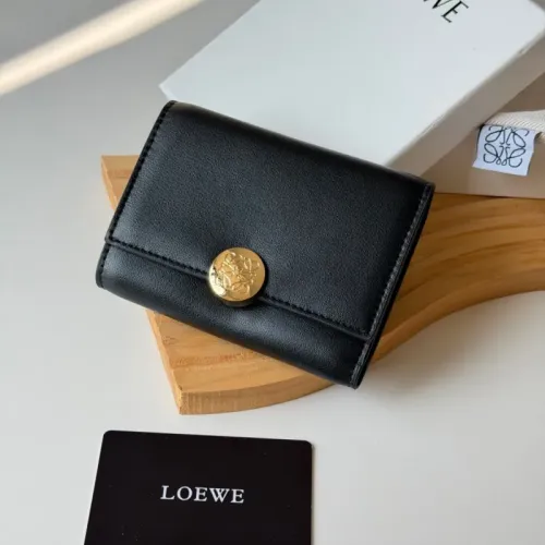 Wholesale LOEWE Wallet For Women #1412552 $56.00 USD, Wholesale Quality Replica LOEWE Wallet