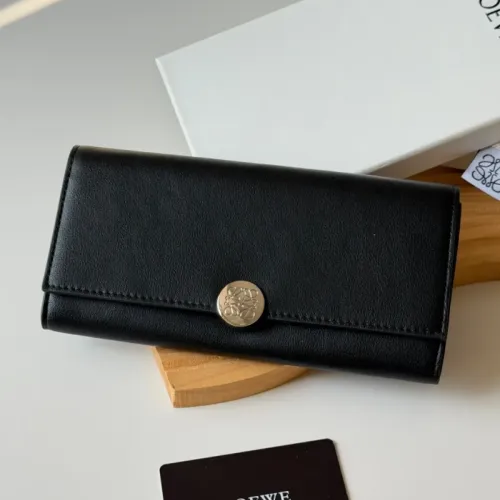 Wholesale LOEWE Long Wallet For Women #1412563 $60.00 USD, Wholesale Quality Replica LOEWE Wallet