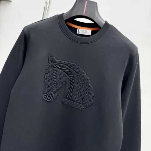 Replica Hermes Hoodies Long Sleeved For Men #1412580 $82.00 USD for Wholesale