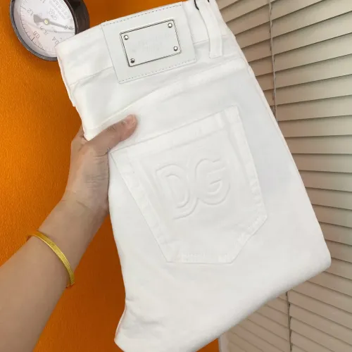 Wholesale Dolce &amp; Gabbana D&amp;G Jeans For Men #1412601 $48.00 USD, Wholesale Quality Replica Dolce &amp; Gabbana D&amp;G Jeans