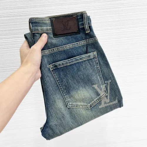Wholesale Louis Vuitton LV Jeans For Men #1412627 $48.00 USD, Wholesale Quality Replica Louis Vuitton LV Jeans