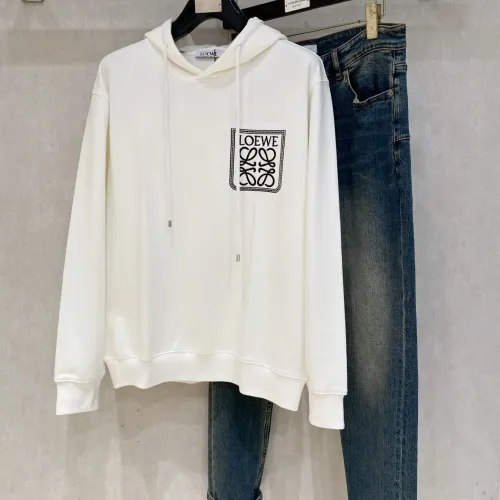 Wholesale LOEWE Hoodies Long Sleeved For Men #1412641 $82.00 USD, Wholesale Quality Replica LOEWE Hoodies